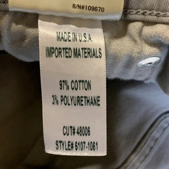 Citizens Of Humanity Men's Gray Gage Classic Straight Denim Jeans Size 34x31 - Picture 11 of 15
